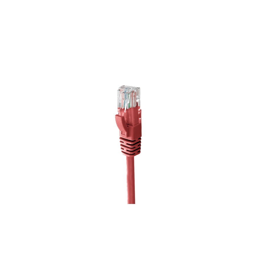 MACH POWER CAVO LAN ETHERNET UTP CAT.6 1M CCA COLORE ROSSO - CV-PU6CCP-010-RD