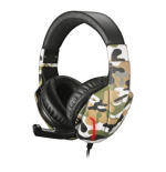 CUFFIE + MICROFONO 3.5MM GAMING TECHMADE TM-FL1 CAMOUFLAGE