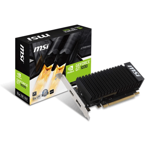 SCHEDA VIDEO 2GB MSI GT1030 DISSIPAZIONE PASSIVA GT-1030-2GH-LP-OC