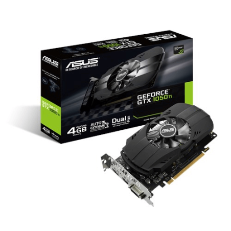 SCHEDA VIDEO 4GB PH-GTX1050TI-4G NVIDIA GTX1050 4GDDR5 128BIT PCIE3.0 DVI-D HDMI DP HDCP OPENGL4.5 2 SLOT