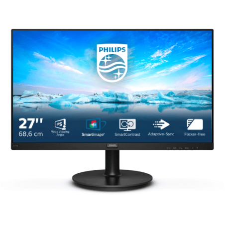 MONITOR LED MULTIMEDIALE PHILIPS 27" 272V8A/00 VGA/HDMI/DISPLAYPORT/VESA