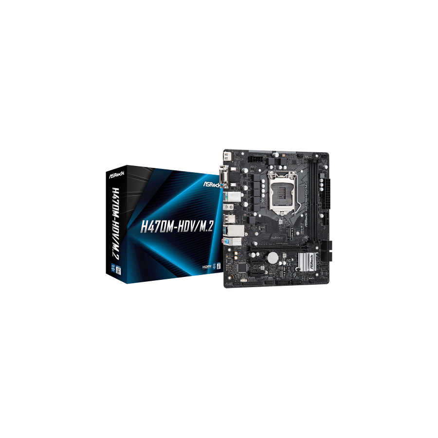 SCHEDA MADRE SKT. 1200 ASROCK H470M-HDV / M.2