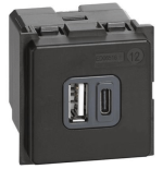 L.NOW - CARICATORE USB TIPO A E C 2M