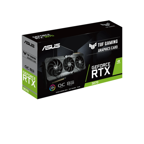 SCHEDA VIDEO 8GB ASUS TUF-RTX3070-O8G-GAMING NVIDIA RTX3070 PCIE4.0 8GDDR6 256BIT 2XHDMI 3XDP HDCP 7680X4320 2,7SLOT