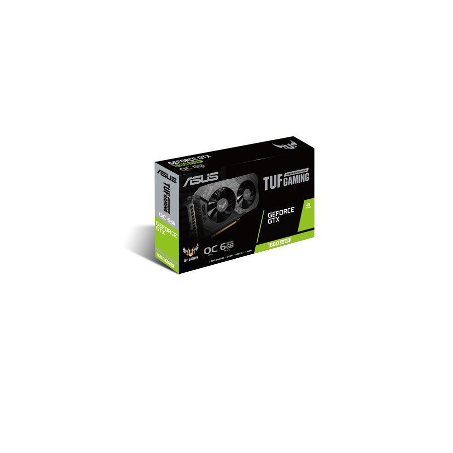 SCHEDA VIDEO 6GB ASUS TUF-GTX1660S-O6G-GAMING 6GDDR6 192BIT HDMI DP DVI-D PCIE3.0 HDCP2.2 7680X4320 2,3SLOT