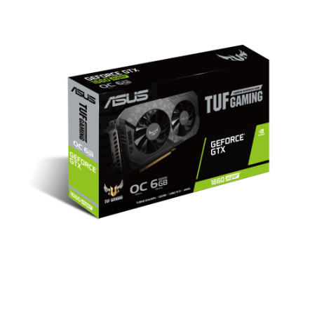 SCHEDA VIDEO 6GB ASUS TUF-GTX1660S-O6G-GAMING 6GDDR6 192BIT HDMI DP DVI-D PCIE3.0 HDCP2.2 7680X4320 2,3SLOT