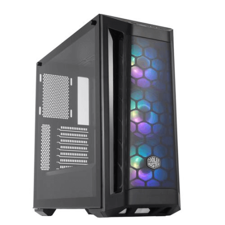 CASE COOLER MASTER MASTERBOX MB511 BLACK ATX 2X3.5/2.5 2XUSB3.0 ARGB LATO TRASPARENTE - NO ALIMENTATORE 