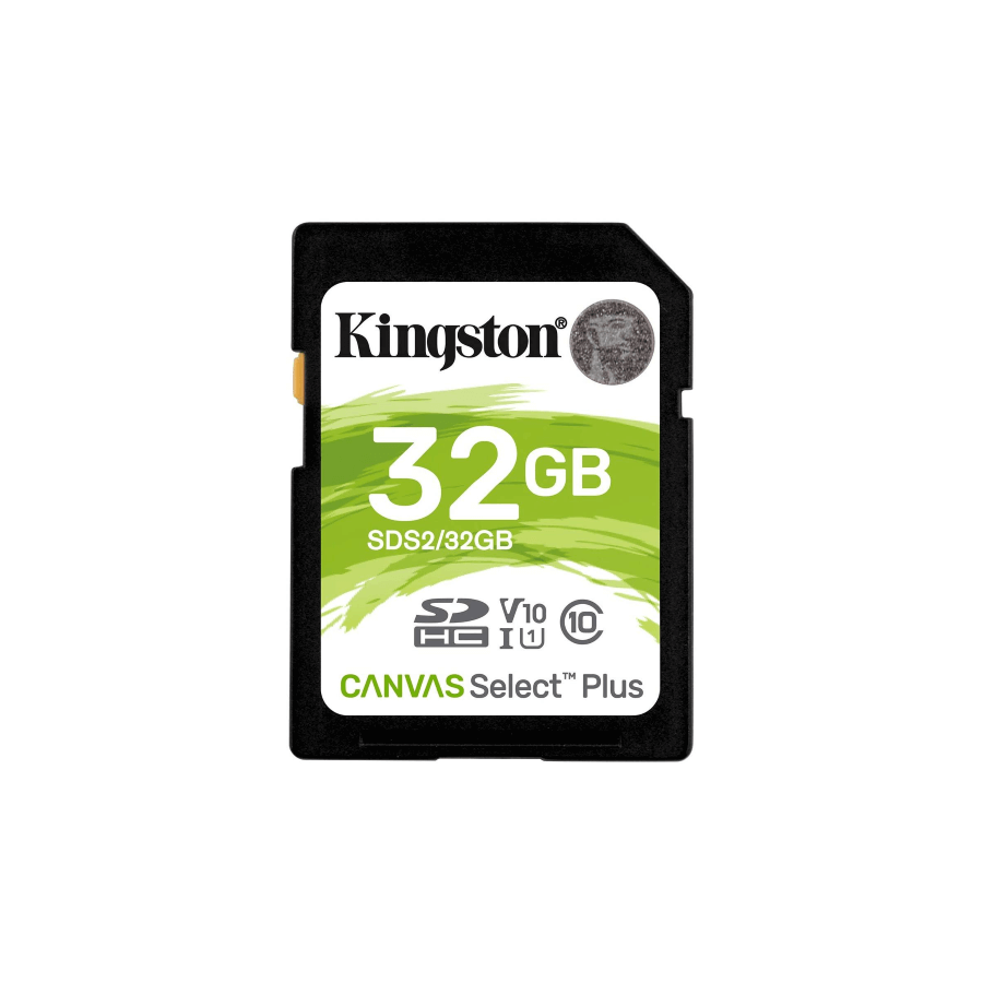 MEMORY CARD SD 32GB UHS-I C10 KINGSTON CANVAS SELECT PLUS SDS2/32GB