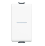 MATIX - PULSANTE AX 1P 10A 1M BIANCO