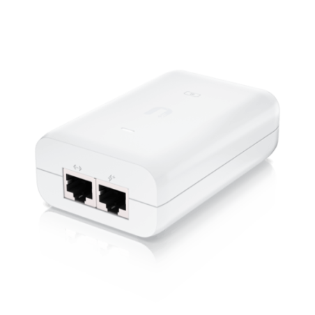 Ubiquiti PoE Injector 802.3AT U-POE-at-EU compatibile con U6-LR, U6-Lite, U6-Pro