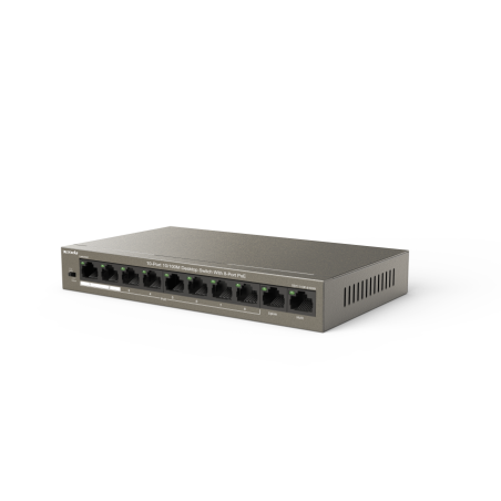 TENDA TEF1110P-63W 8-Port10/100Mbps POE + 2 port
