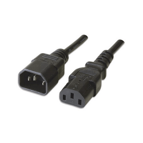 MACH POWER CAVO ALIMENTAZIONE TRIPOLARE PER UPS E PROLUNGA 3x0,75mm IEC M/F 1,2m CV-PC-IECMF-M12