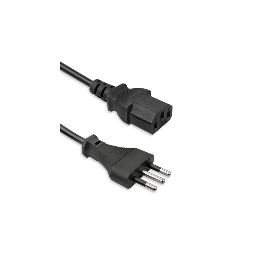 CAVO DI ALIMENTAZIONE PC STANDARD VULTECH ALIM15-ITA CON PRESA ITALIANA 1.5MT.