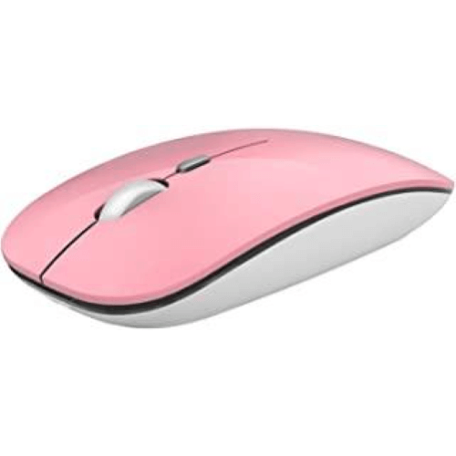 MOUSE FLAT FL-M02 WIRELESS PINK EXSAL