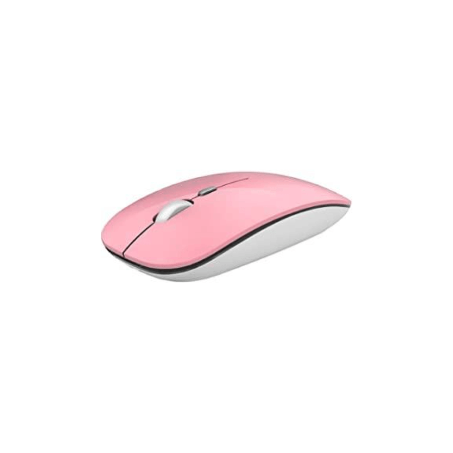 MOUSE FLAT FL-M02 WIRELESS PINK EXSAL