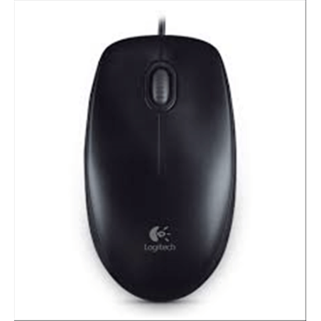 MOUSE LOGITECH B100 BLACK FOR BUSINESS