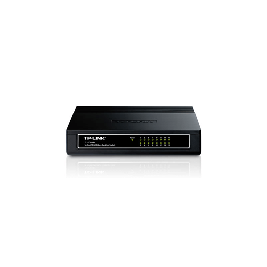 SWITCH DESKTOP 16 PORTE 10/100MBPS TP-LINK TL-SF1016D