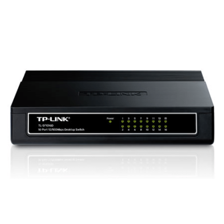 SWITCH DESKTOP 16 PORTE 10/100MBPS TP-LINK TL-SF1016D