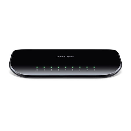SWITCH DESKTOP 8 PORTE GIGABIT 10/100/1000MBPS TP-LINK TL-SG1008D