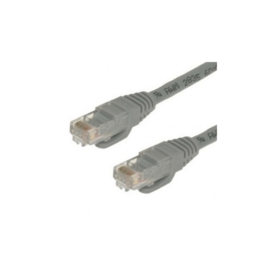 MACH POWER CAVO LAN ETHERNET UTP CAT.5E 50CM CCA - CV-PU5CCP-005-GR