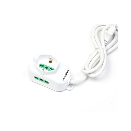 MACHPOWER MULTIPRESA 3 POSTI - 1 SHUKO/BIPASSO E 2 BIPASSO - SPINA ITA 16A MP-3074