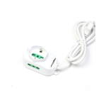 MACHPOWER MULTIPRESA 3 POSTI - 1 SHUKO/BIPASSO E 2 BIPASSO - SPINA ITA 16A MP-3074