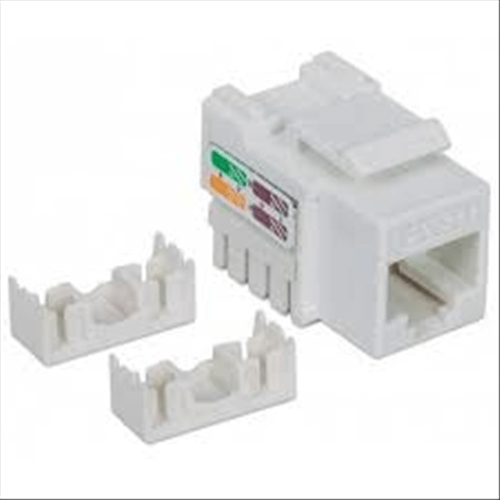 FRUTTO KEYSTON RJ45 UTP CAT5E, COLORE BIANCO