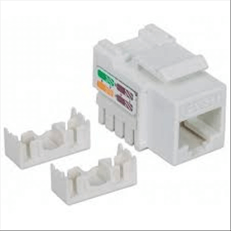 FRUTTO KEYSTON RJ45 UTP CAT5E, COLORE BIANCO