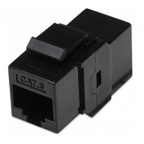 FRUTTO KEYSTON RJ45 UTP CAT6, COLORE NERO