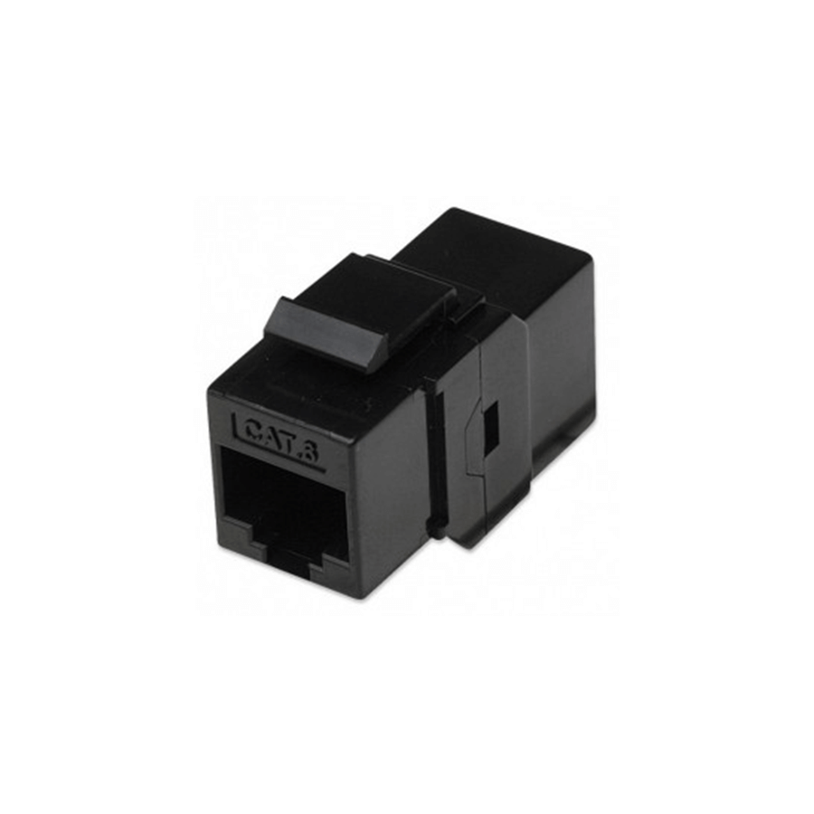 FRUTTO KEYSTON RJ45 UTP CAT6, COLORE NERO