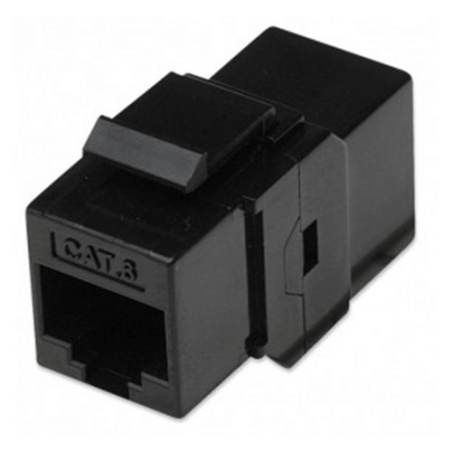 FRUTTO KEYSTON RJ45 UTP CAT6, COLORE NERO
