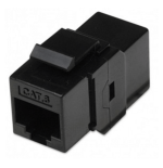 FRUTTO KEYSTON RJ45 UTP CAT6, COLORE NERO