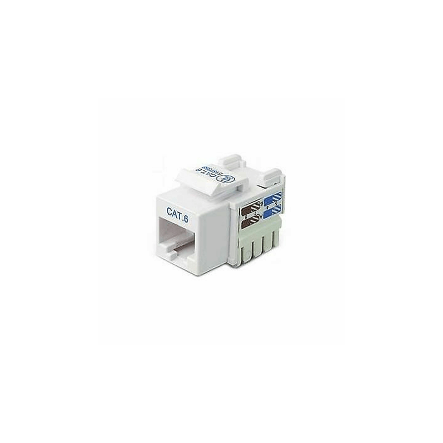 FRUTTO KEYSTON RJ45 UTP CAT6, COLORE BIANCO