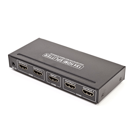 MACH POWER HDMI SPLITTER 1IN/4OUT V1.4 4K*2K EQUALIZER DISTANZA 20MT NW-HS104A