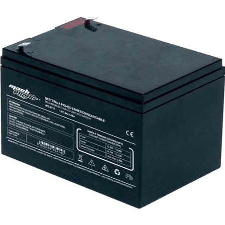 MACHPOWER BATTERIA PER UPS 12V/7AH UPS-B712