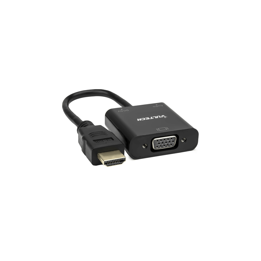 ADATTATORE CONVERTITORE HDMI TO VGA + AUDIO VULTECH SN21707