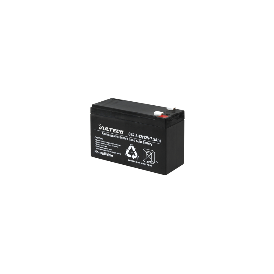 VULTECH BATTERIA ERMETICA AL PIOMBO PER UPS GS-7AH 12V 7,5A
