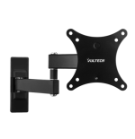 BRACCIO STAFFA SERIE LITE VULTECH BTV-1326LITE PER LED, LCD E PLASMA DA 13" A 26" CON SNODO