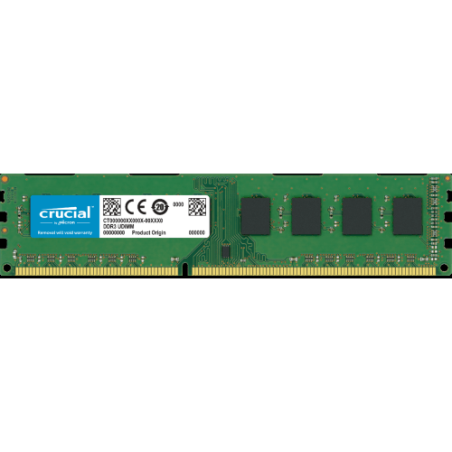 RAM DIMM DDR3L 1600MHZ C11 8GB CRUCIAL CT102464BD160B