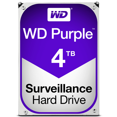 HDD HARD DISK 3,5" 4TB 4000GB WESTERN DIGITAL PURPLE WD WD40PURZ