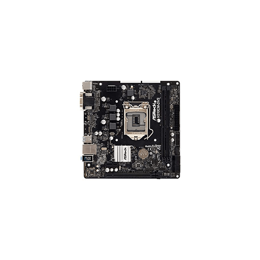 SCHEDA MADRE SKT. 1151 COFFEE LAKE ASROCK H310CM-DVS (1151-V2)