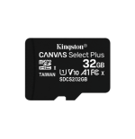 MEMORY CARD MICROSD 32GB UHS-I C10 KINGSTON CANVAS SELECT SDCS2/32GB