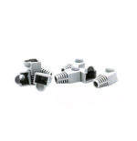 GOMMINI RJ45 COPRI PLUG VULTECH 50PZ. BIANCHI (SN21424 W/H)