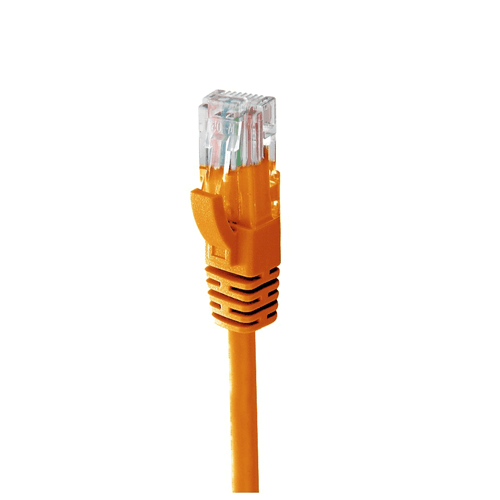 MACH POWER CAVO LAN ETHERNET UTP CAT.6 1M CCA COLORE ARANCIONE - CV-PU6CCP-010-OR