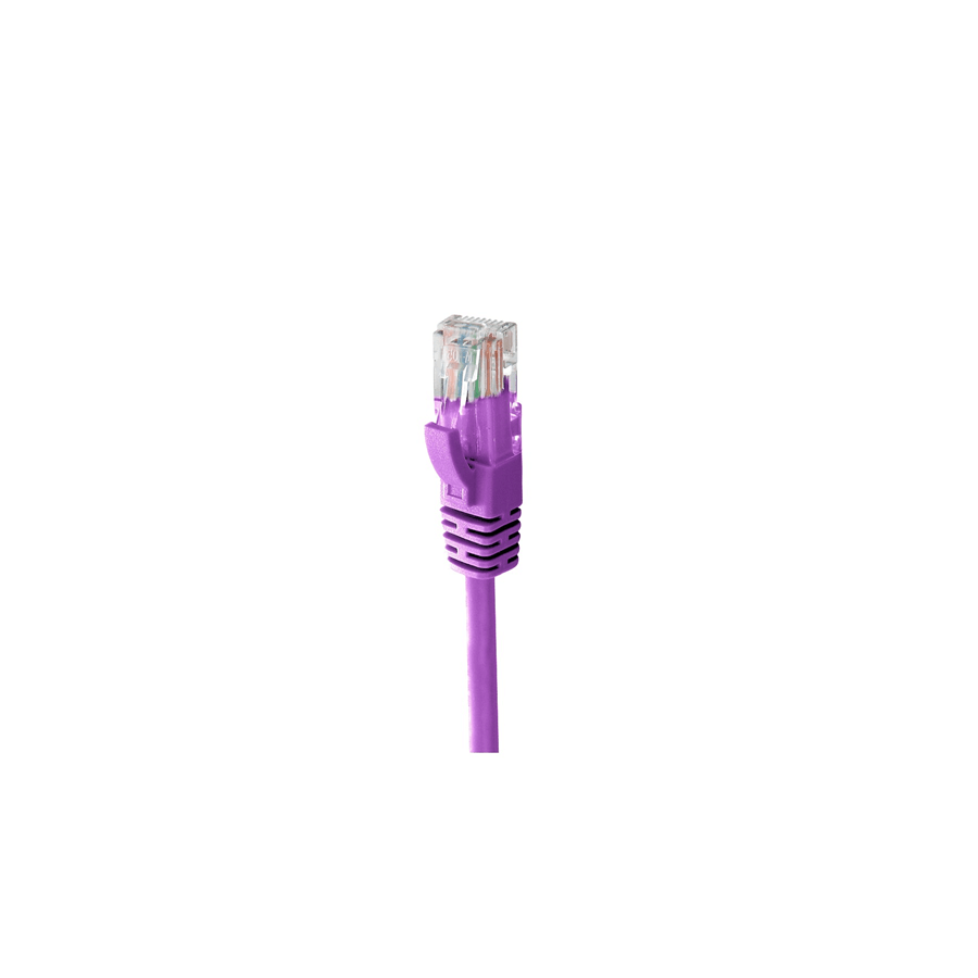 MACH POWER CAVO LAN ETHERNET UTP CAT.6 1M CCA COLORE VIOLA - CV-PU6CCP-010-PL