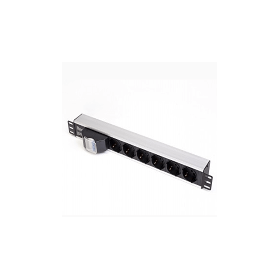MULTIPRESA PDU 6P 10/16A SHUKO, INTER. MAGNETICO -  RACK 19"