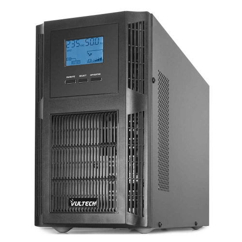 UPS SERVER SERIES 3000VA GRUPPO DI CONTINUIT� ONLINE VULTECH GS-3KVAS REV. 2.4 ONDA SINUSOIDALE