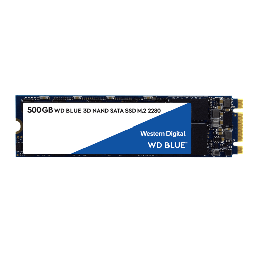 SSD M.2 500GB WESTERN DIGITAL BLUE 3D WDS500G2B0B