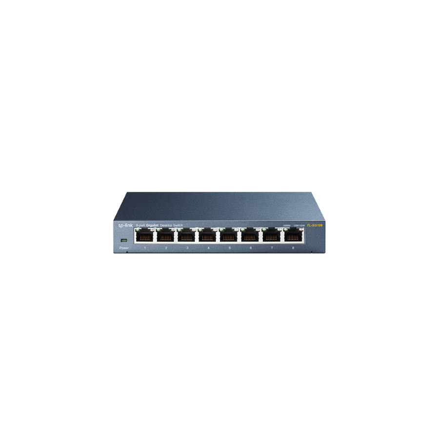 SWITCH DESKTOP 8 PORTE GIGABIT 10/100/1000MBPS TP-LINK TL-SG108