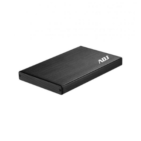 BOX PER HARD DISK ESTERNO ADJ MODELLO AH612 - FORMATO 2,5'' SATA - INTERFACCIA USB 3.0 - PER HDD 9.5MM - INVOLUCRO IN ALLUMINIO 